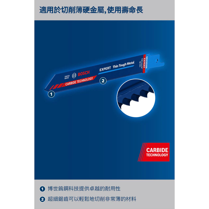 博世 BOSCH 2608900360 EXPERT S922 EHM刀片