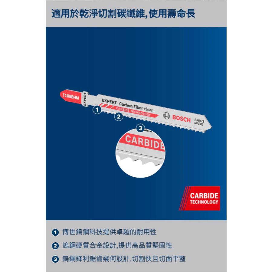 博世 BOSCH 2608900565 EXPERT T108 BHM刀片