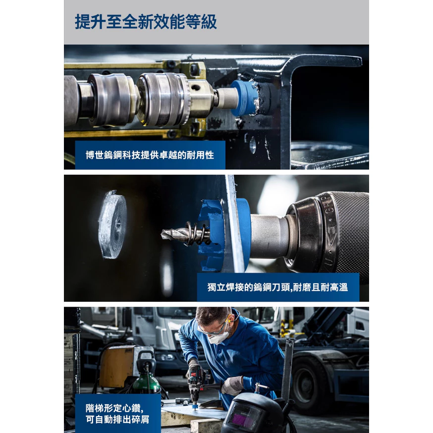 博世 BOSCH 2608901397-451 EXPERT SHEET METAL 開孔器 34~53