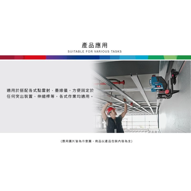 博世 BOSCH BM 1 多功能底座 (¼”兩分牙)另贈2分牙轉5分牙轉接座