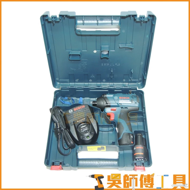 博世 BOSCH GDR 120-LI 12V鋰電衝擊起子機(2.0雙電池)塑膠箱