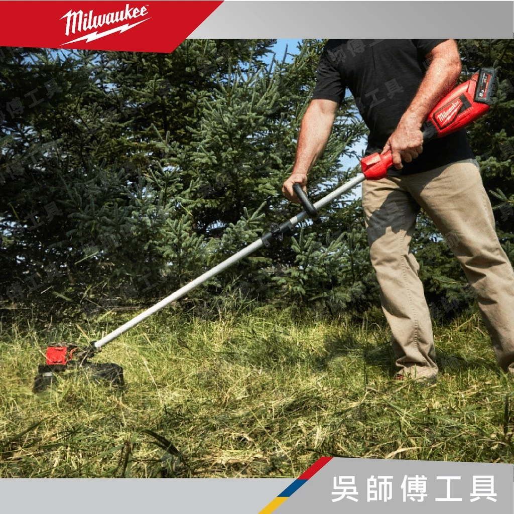 美沃奇 Milwaukee M18 BLLT 18V無刷精銳可折疊割草機(使用塑膠繩)(單機)