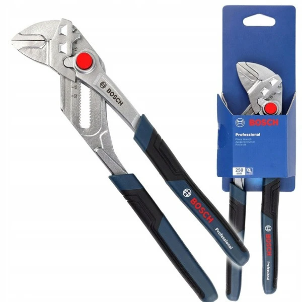 BOSCH 1600A02W3R 衛生設施活動式鉗式扳手250 mm  夾持力48 MM