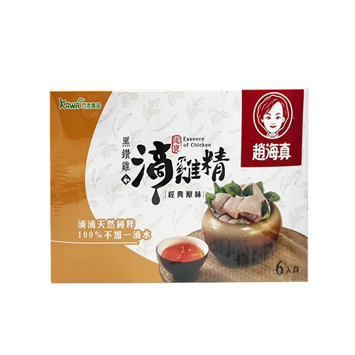 (KAWA巧活食品)黑鑽滴雞精6入