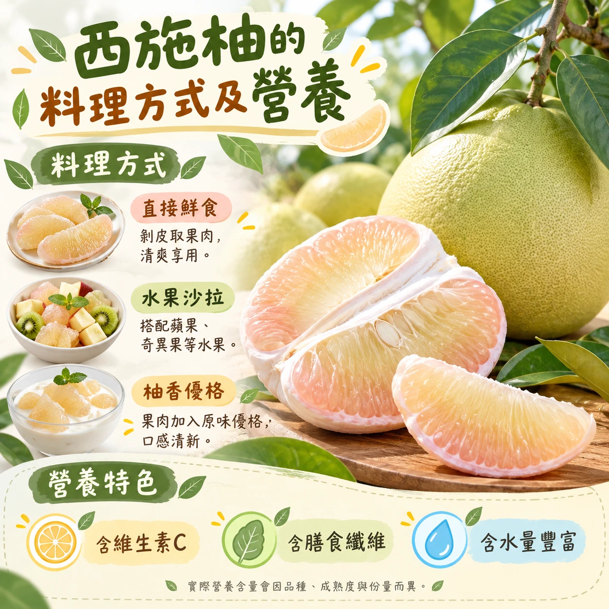 花蓮瑞穗老欉西施柚10斤5-8顆 