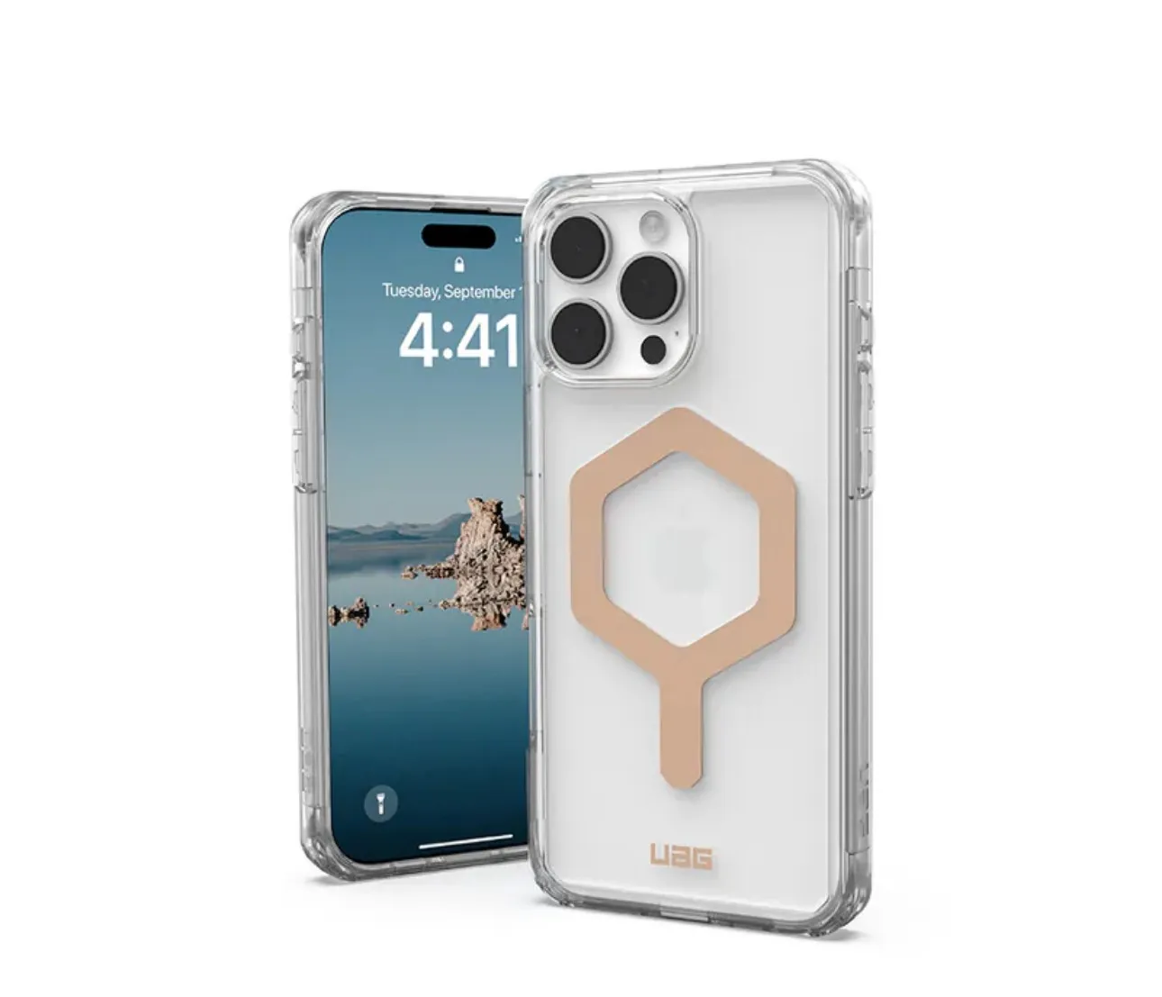【UAG】iPhone 16 ProMax/16 pro 磁吸耐衝擊全透保護殼