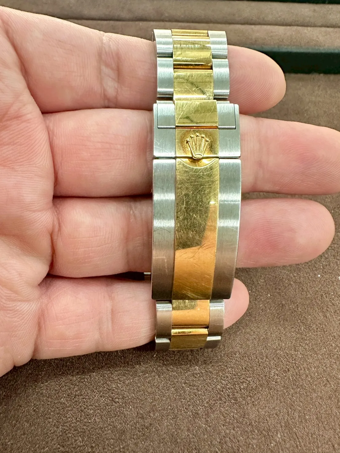 ROLEX 勞力士 Submariner Date 蠔式 潛航者 126613LN 陶瓷框 18K黃金 半金款 黑水鬼 126613 LN 新款3235機芯 2024年保卡 潛水錶 自動上鍊 41mm