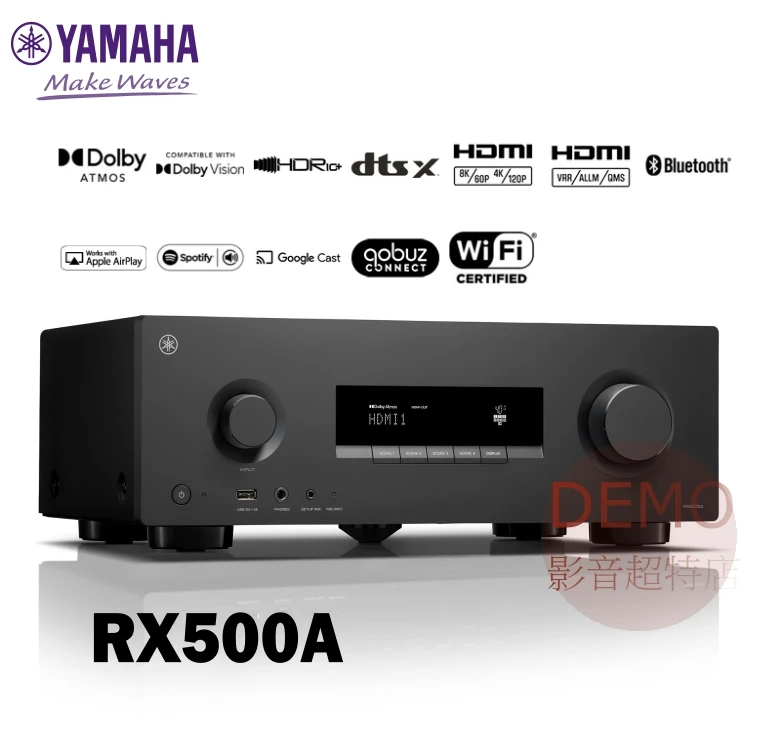 YAMAHA RX500A 7.2聲道 AV環繞擴大機