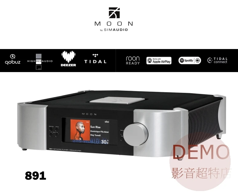 加拿大MOON by Simaudio 891 串流播放 立體聲前級擴大機 請來電洽詢