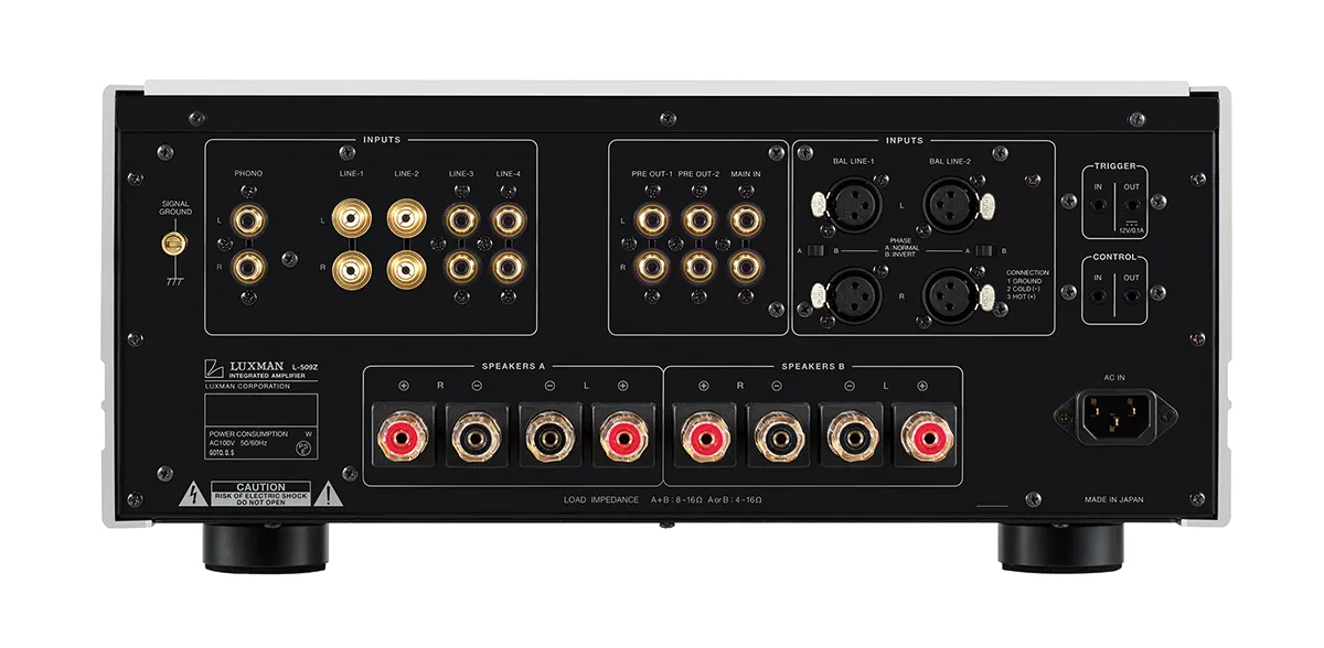 日本 LUXMAN L-509Z 立體聲 綜合擴大機