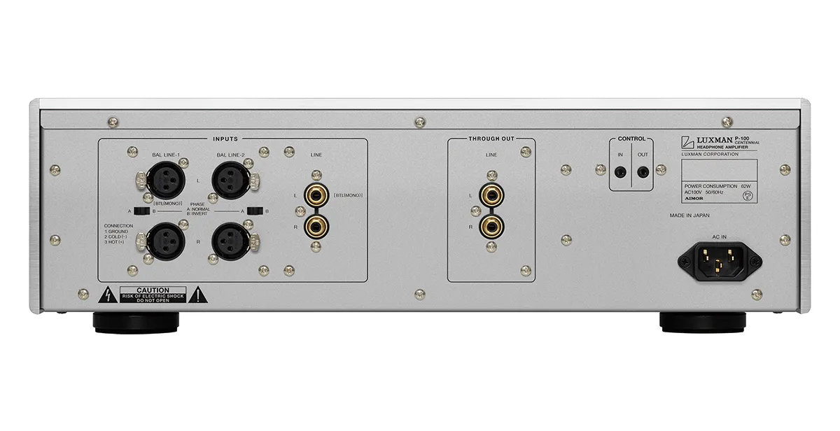 日本 LUXMAN P-100 CENTENNIAL 耳機擴大機 創業100周年の記念旗艦