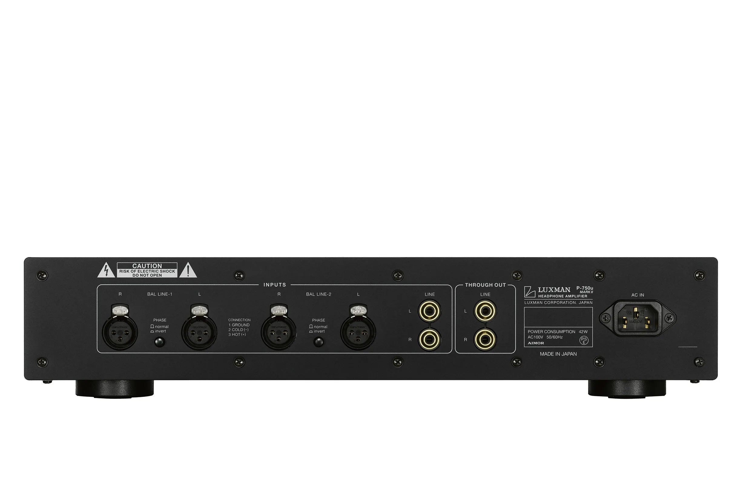 日本 LUXMAN P-750u MARK II 耳機擴大機