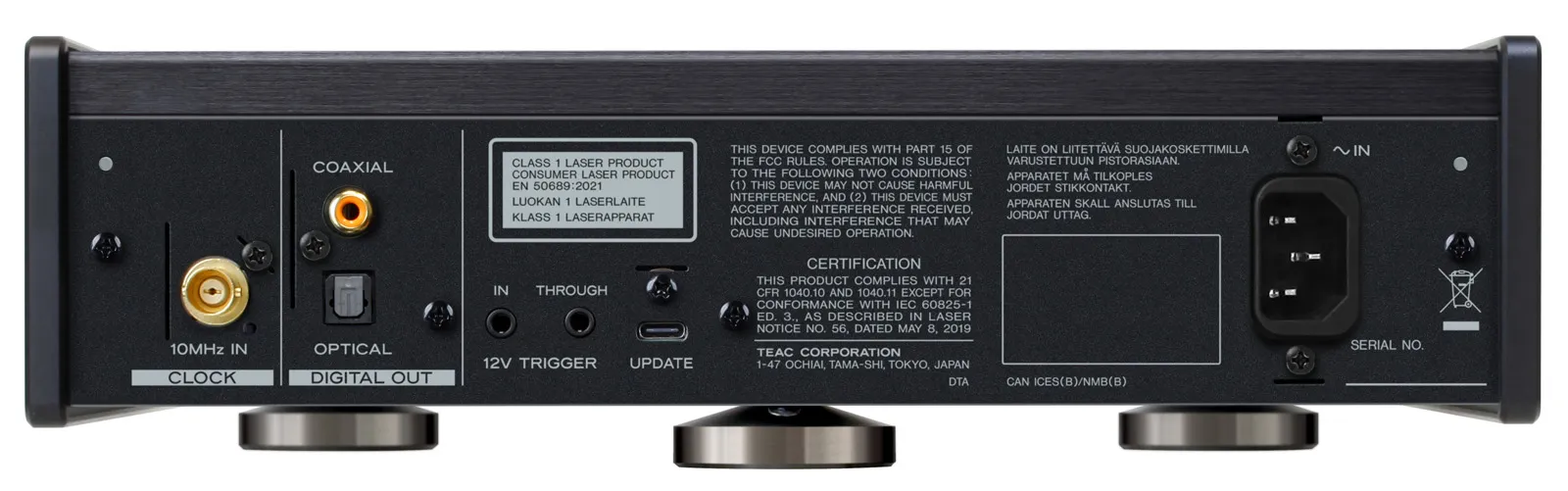 日本TEAC PD-507T CD轉盤  支援外接校正時鐘