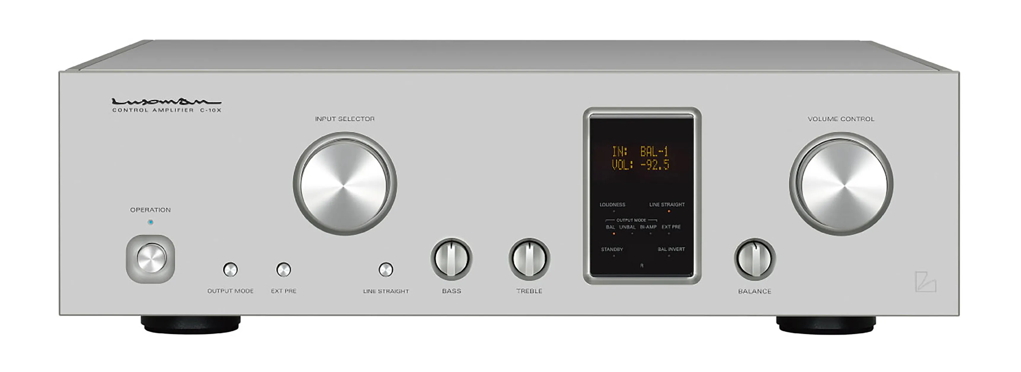 日本LUXMAN C-10X 旗艦級 立體聲 前級擴大機