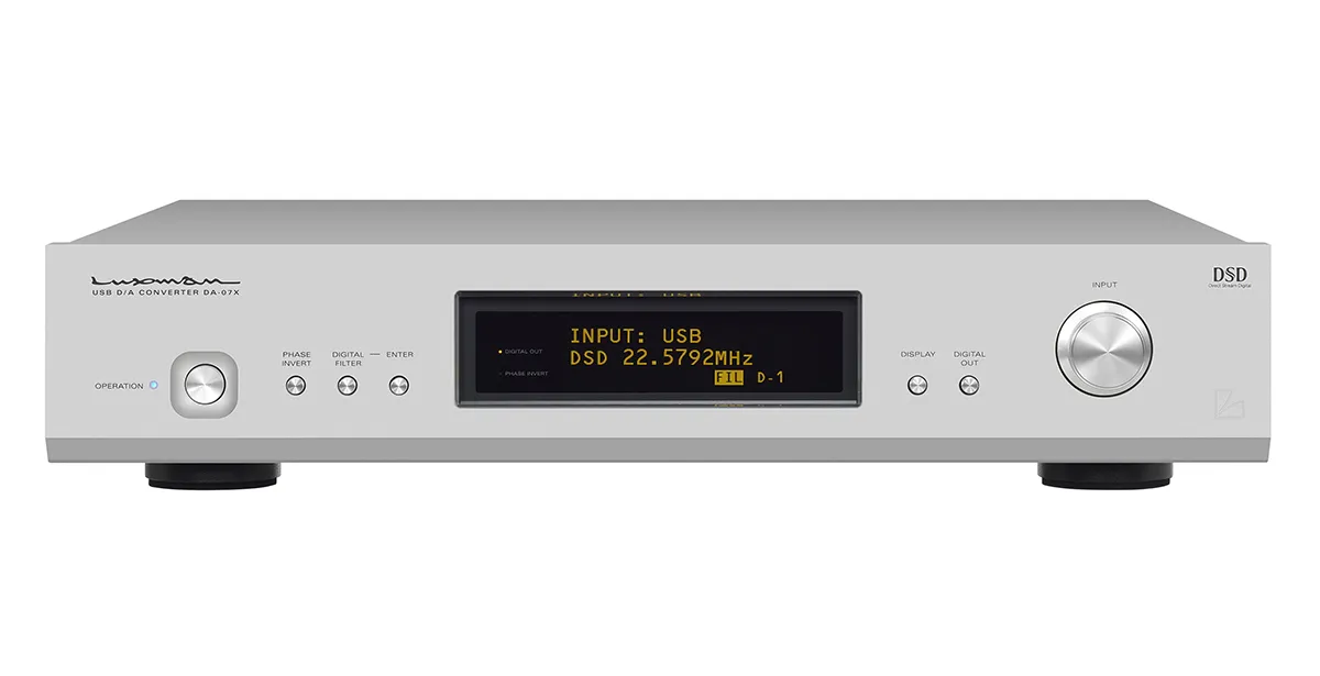 日本 LUXMAN DA-07X D/A 解碼器