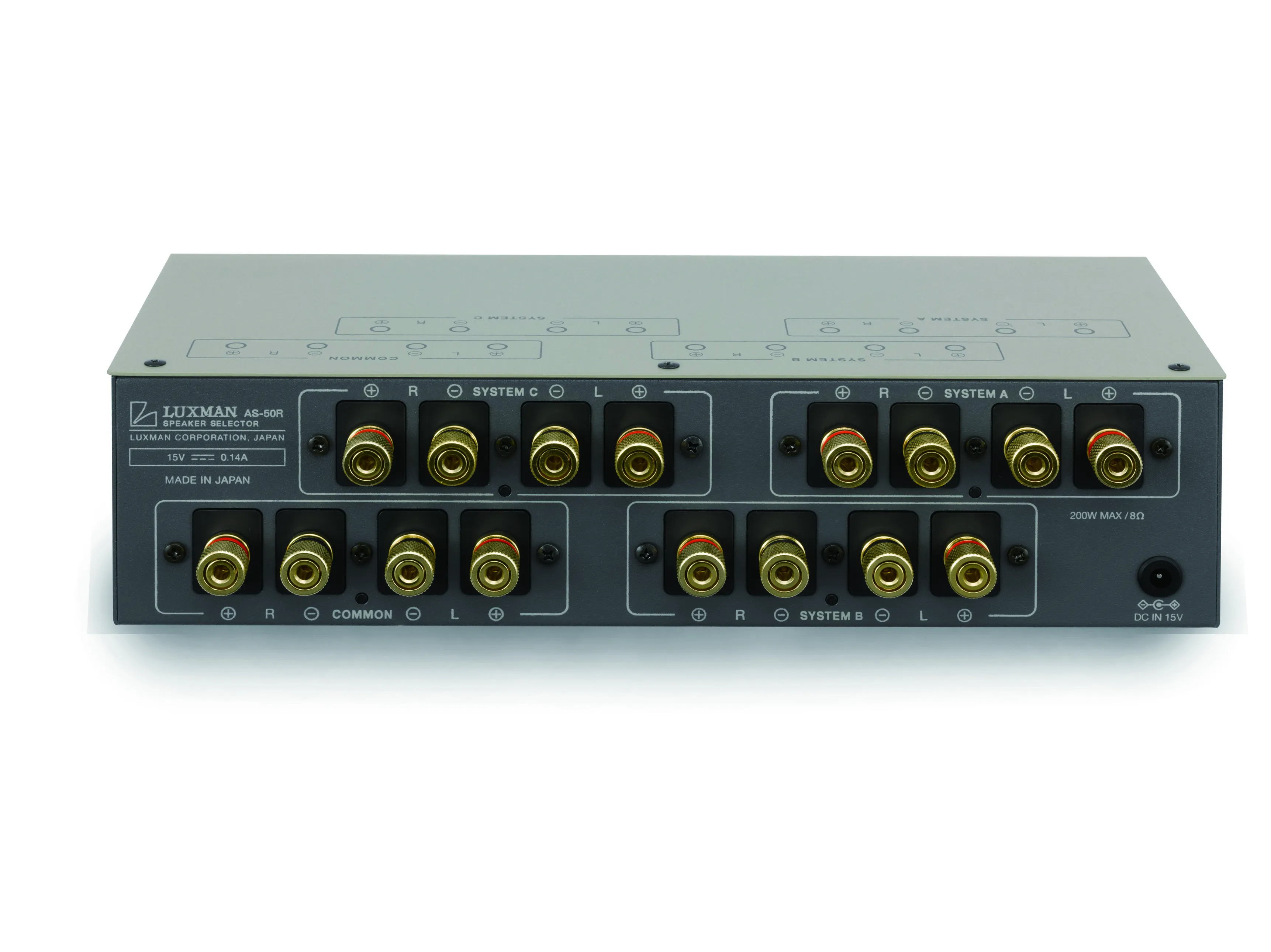 日本 LUXMAN AS-50R 高級 喇叭/擴大機 切換器 選擇器