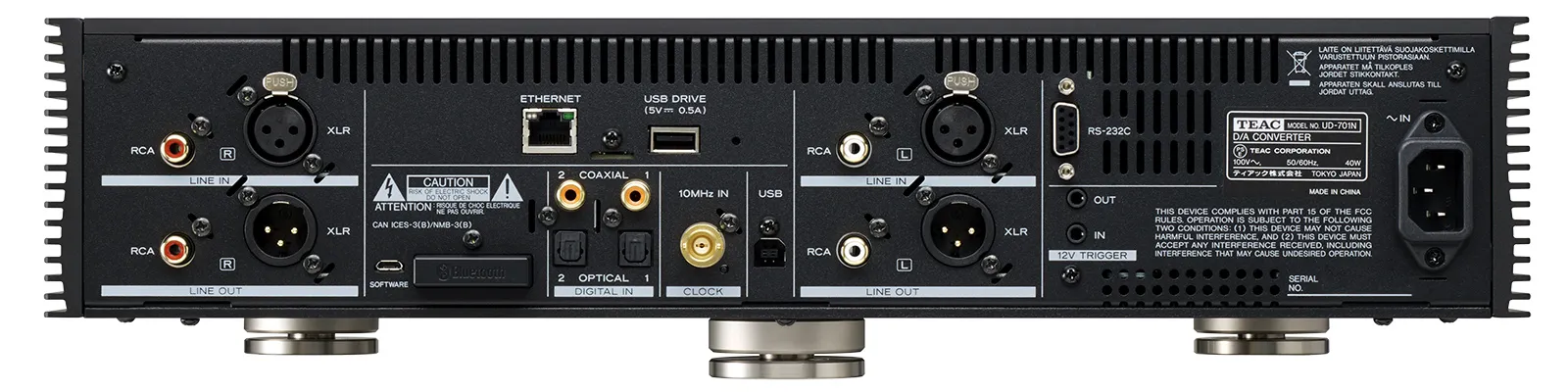 日本TEAC UD-701N USB DAC 串流音樂播放 耳擴 前級擴大機