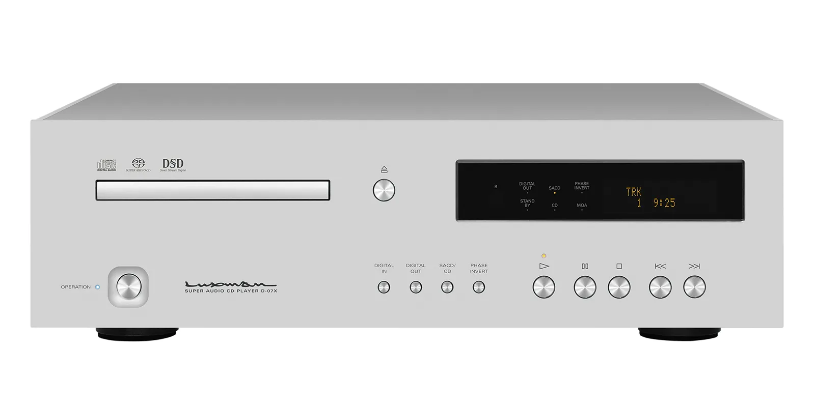 日本 LUXMAN 旗艦 D-07X MQA対応 USB DAC CD/SACD播放機