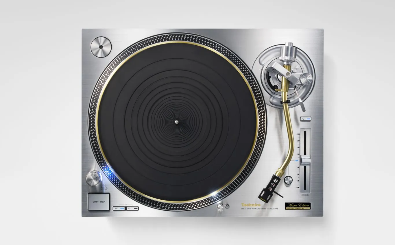日本Technics SL-1200GME-S  Grand Class 系列 直驅式黑膠唱盤限量版- 二聲道 LP 黑膠 唱盤