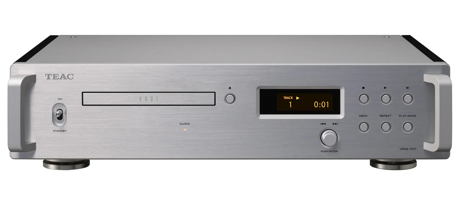 日本TEAC VRDS-701T CD轉盤 TEAC 70 週年紀念機型 支援外接校正時鐘