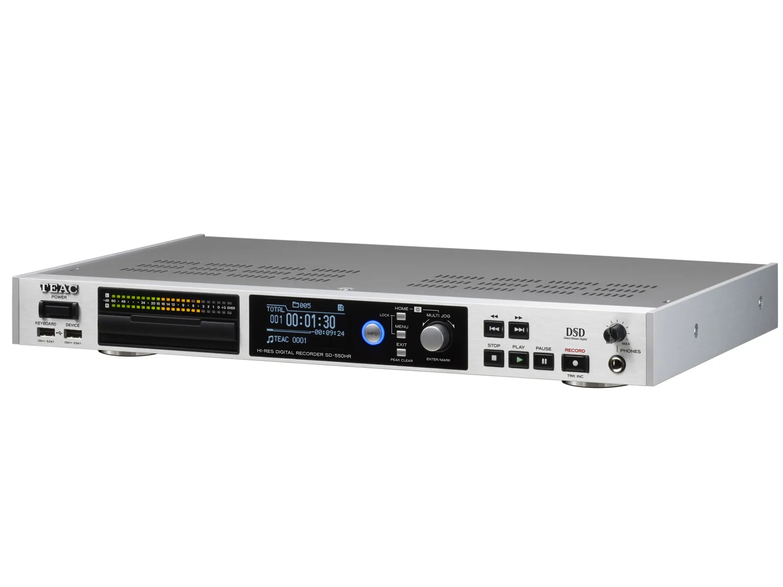 日本TEAC SD-550HR 高解析類比數位錄音機 配有 USB /支援SDXC、SDHC、CF 記憶卡