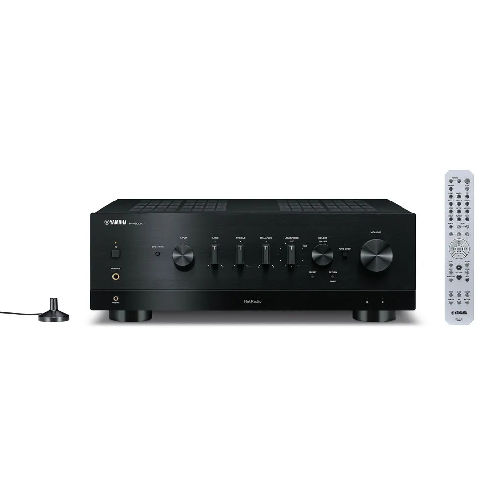 YAMAHA R-N800A 「YPAO」自動音場校正功能 無損串流 HiFi高音質 兩聲道綜合擴大機
