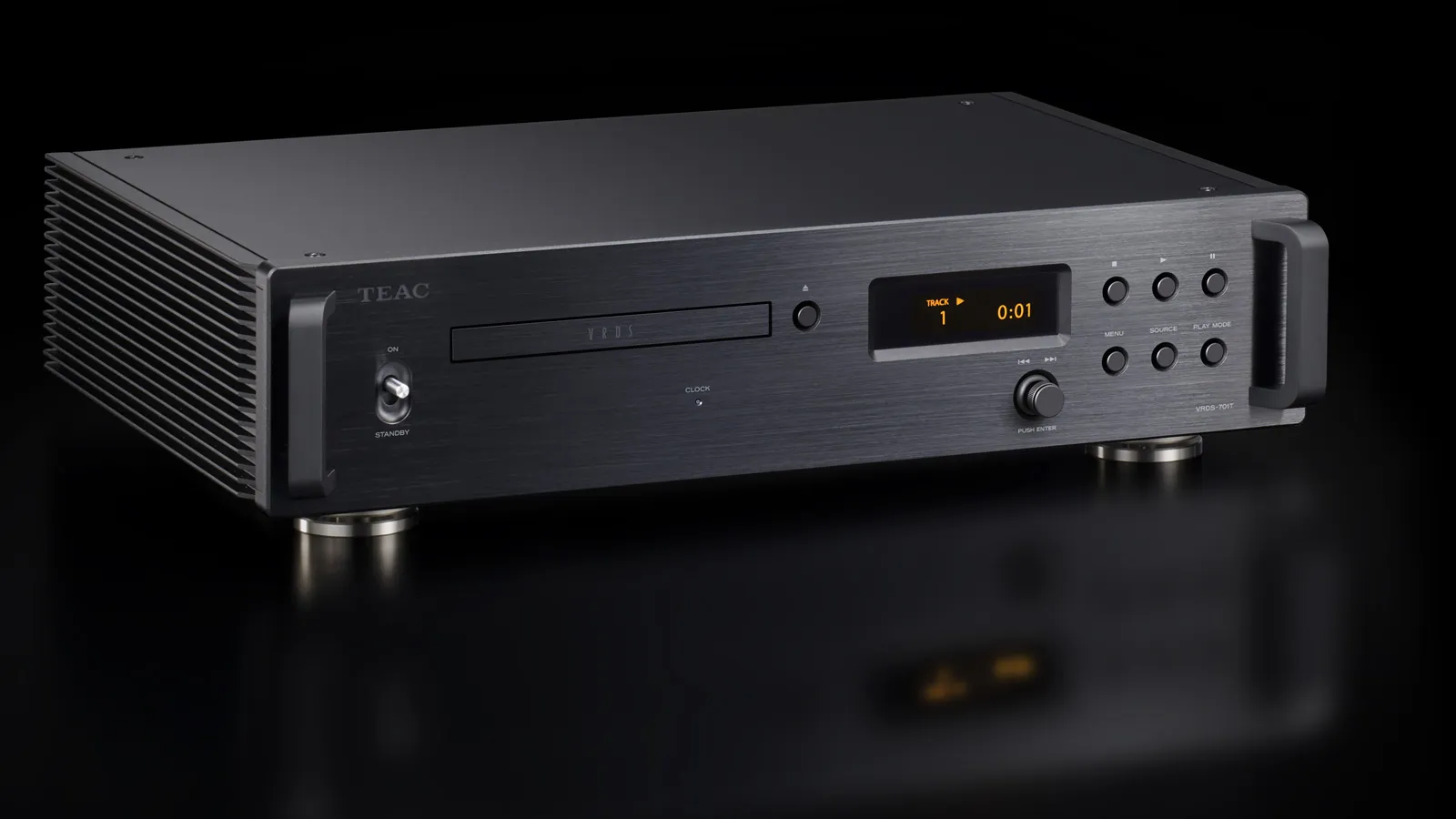 日本TEAC VRDS-701T CD轉盤 TEAC 70 週年紀念機型 支援外接校正時鐘
