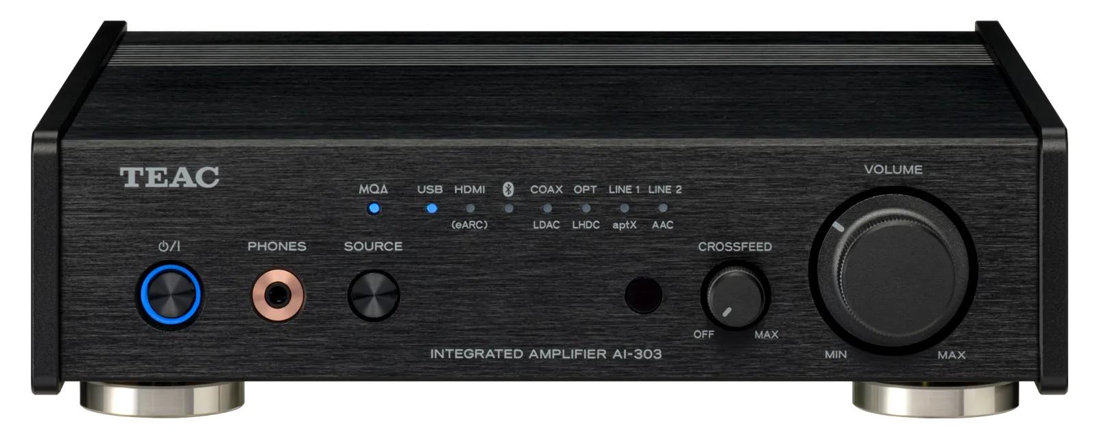 日本TEAC AI-303 USB DAC 擴大機 支援HDMI ARC/eARC配備藍牙 USB