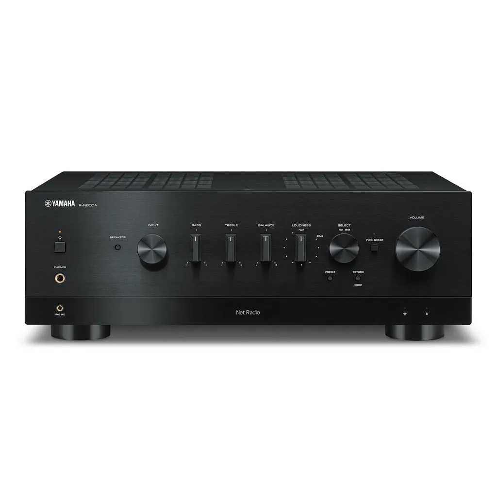 YAMAHA R-N800A 「YPAO」自動音場校正功能 無損串流 HiFi高音質 兩聲道綜合擴大機