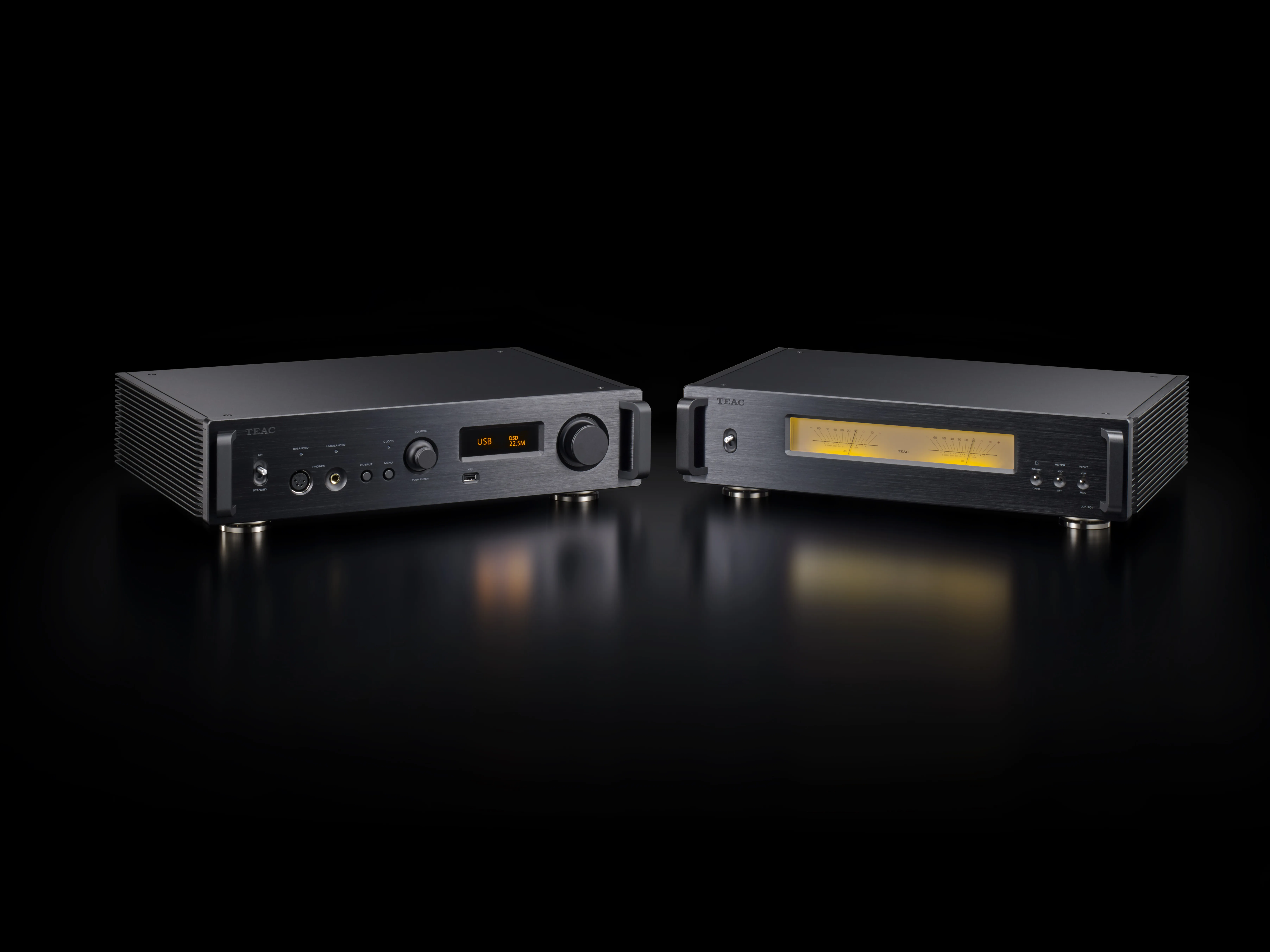日本TEAC AP-701 立體聲功率後級擴大機