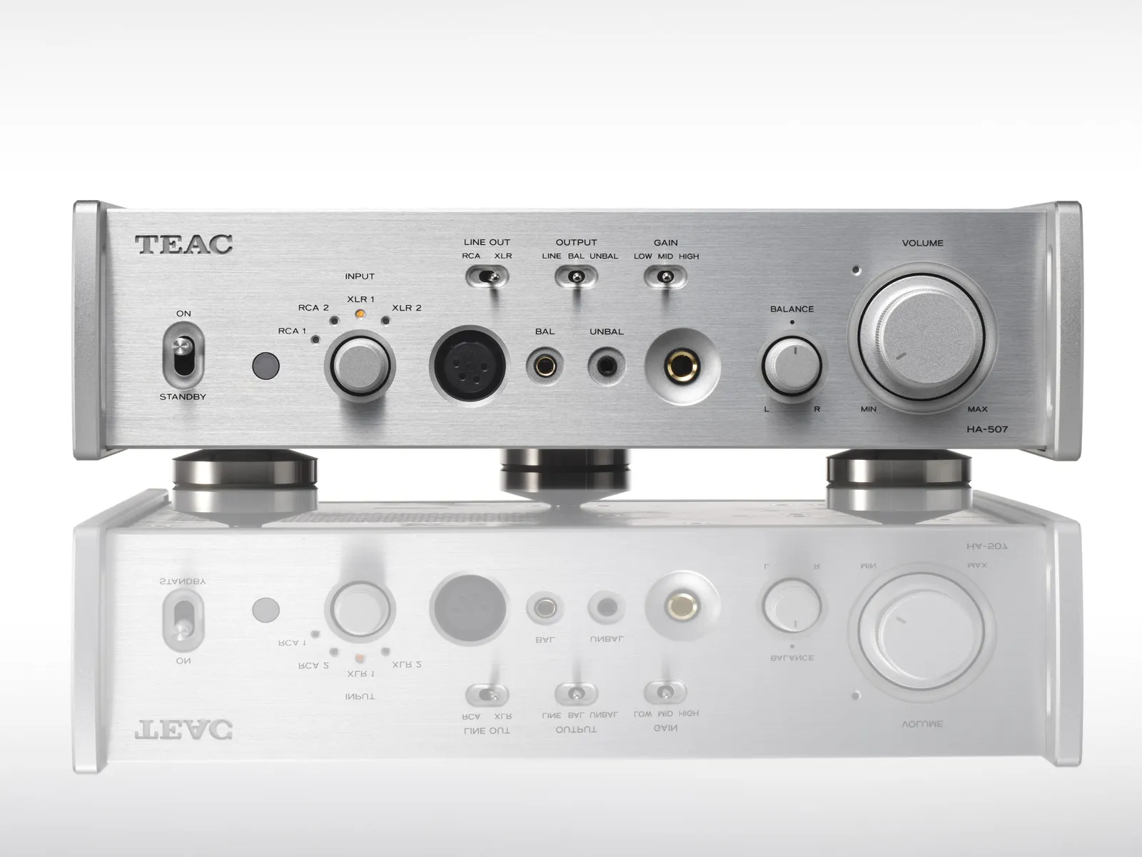 日本TEAC HA-507 全平衡 耳擴 前級擴大機