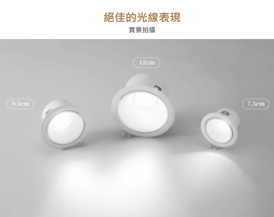 舞光 崁入孔7.5公分 5W D-7DOV5  / 9.5公分 9W D-9DOV9 /  12公分 12W D-12DOV12 波士防眩崁燈 護眼無頻閃 有效降低眩光