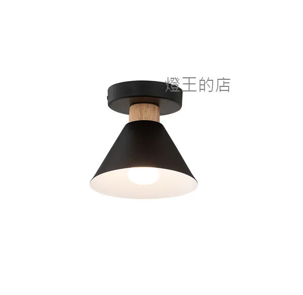柏拉圖 工業風 玄關燈 陽台燈 吸頂燈1燈 黑色C59-55B 白色C59-55W