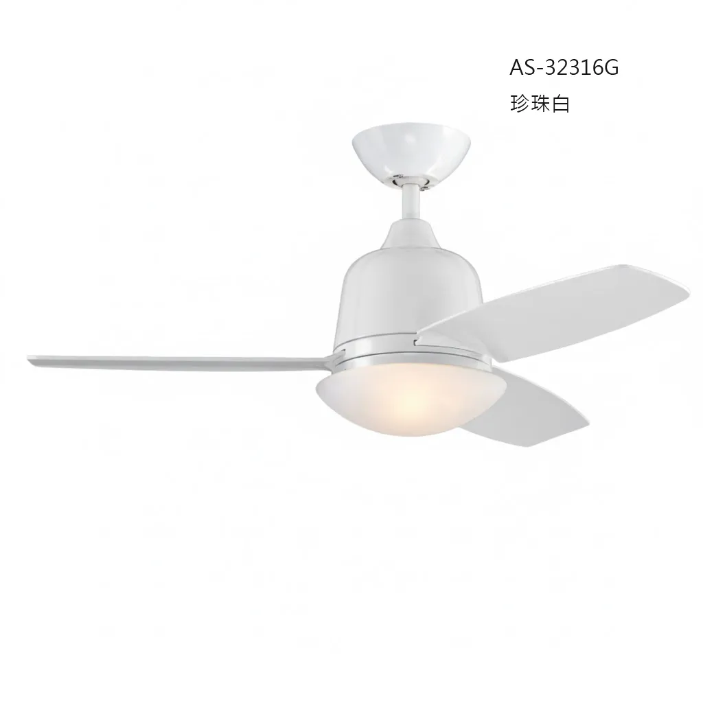 領航者 台灣製吊扇 36吋吊扇+LED三色調光燈組 附遙控器  珍珠白AS-32316G 砂鎳銀AS-32317G