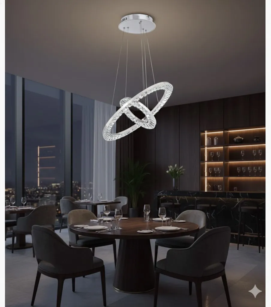 布拉格 LED吊燈 50W 白光 客廳燈 餐廳燈 吧枱燈 11260/H-50W
