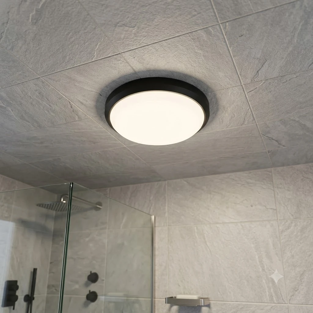 舞光白鯨防水吸頂燈 LED 16W  黑框/白框 三種色溫可選購 E-CEBJ16 