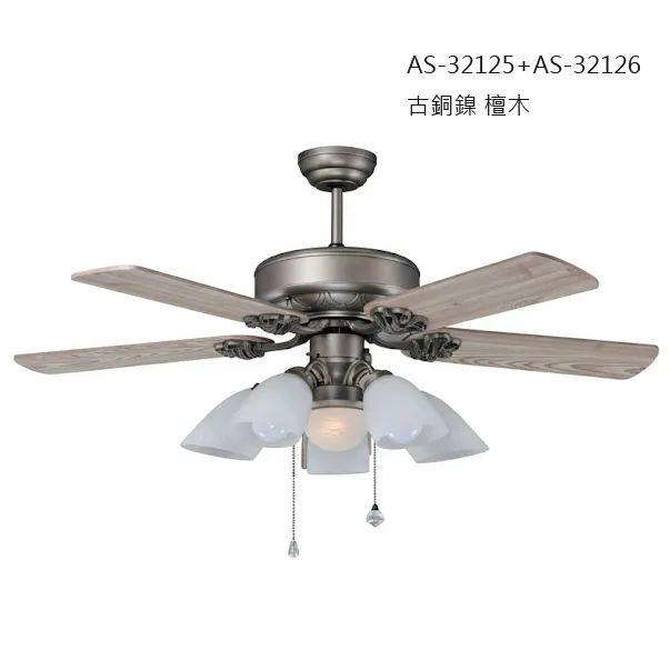 領航者 台灣製吊扇 56吋 吊扇+吊扇燈 古銅AS-32123+AS-32124  古銅鎳AS-32125+AS-32126  紅古銅AS-32127+AS-32128