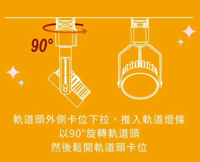 舞光 8W 歡樂基礎軌道燈 無藍光 超高演色性 白框/黑框 三色溫 D-TRJY8