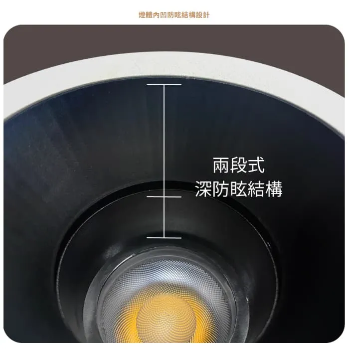 舞光 LED 7W 5.5公分/ 12W 7.5公分 馬爾防眩崁燈 D-5DOR7 D-7DOR12