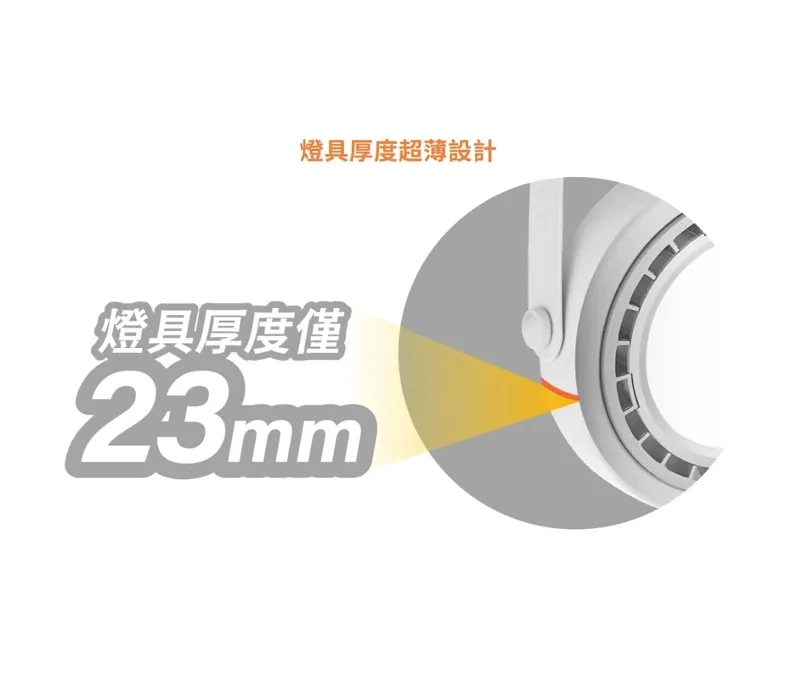 舞光 AR 超薄軌道燈系列 LED 9W/14W 投射型/基礎型 (D-ATRBSP / D-ATRBFL)