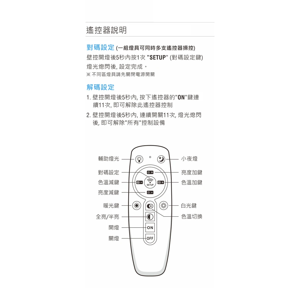 可換式三色變光 LED 65W吸頂燈 附遙控器 可調光調色 客廳燈 臥室燈 F0245393-2QR