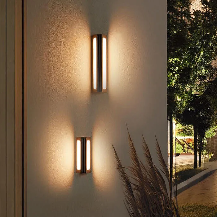 舞光 LED13W / 20W 手風琴防水壁燈 走道燈 戶外壁燈 庭園燈 E-2355 E-2356