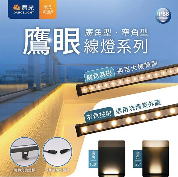 舞光 LED防水鷹眼線燈 廣角/窄角 投射燈 洗牆燈 大樓輪廓燈 可串接 OD-FI12 OD-FI15