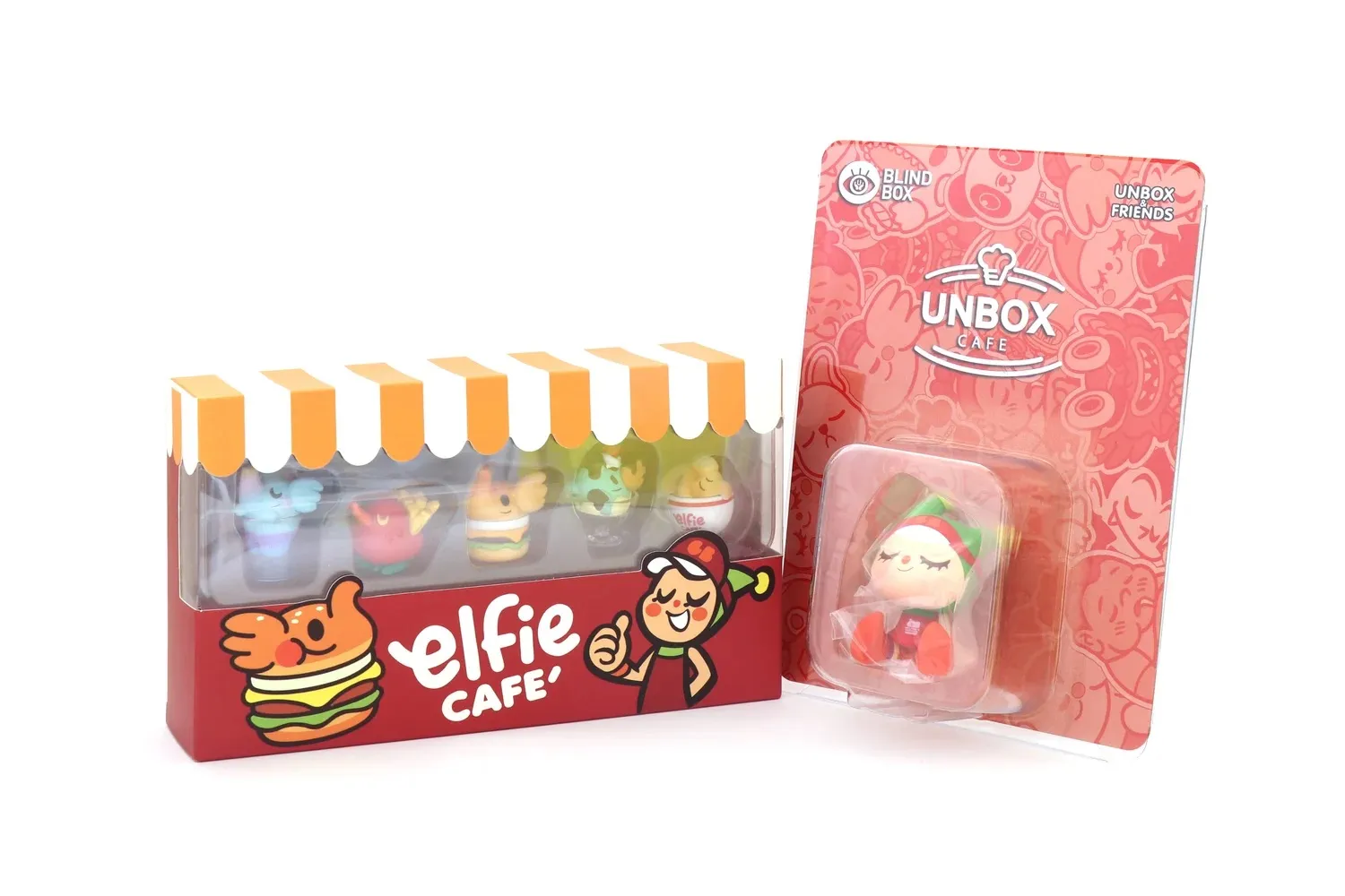 ELFIE'S CAFE  MINI FIGURE COMBO  BOX SET  - WAREHO