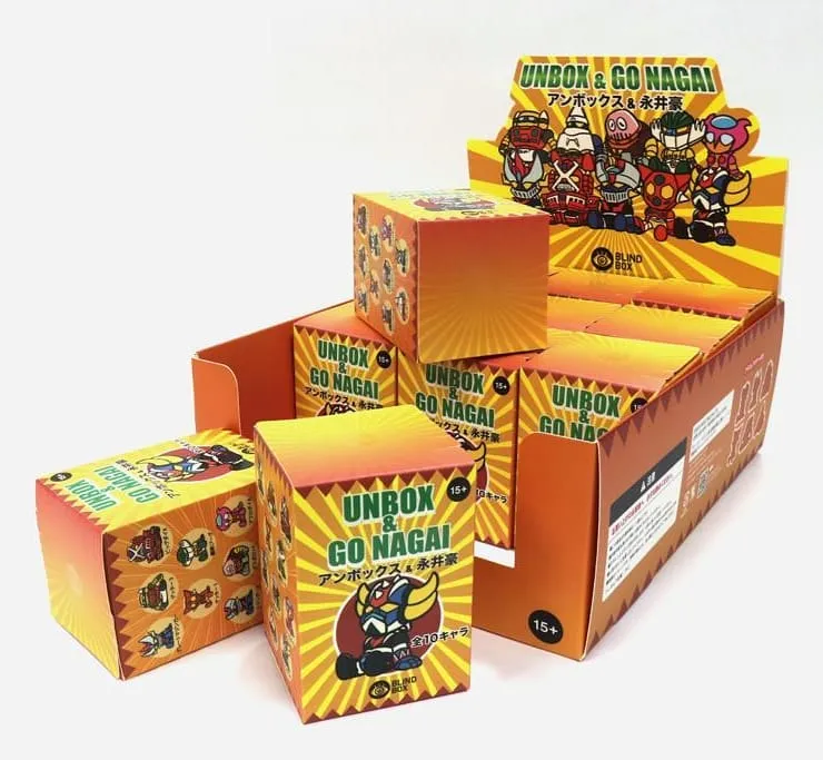 Go Nagai ×  Unbox  Blind Box  Collaboration