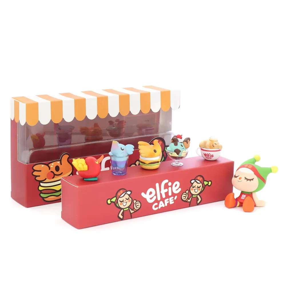 ELFIE'S CAFE  MINI FIGURE COMBO  BOX SET  - WAREHO