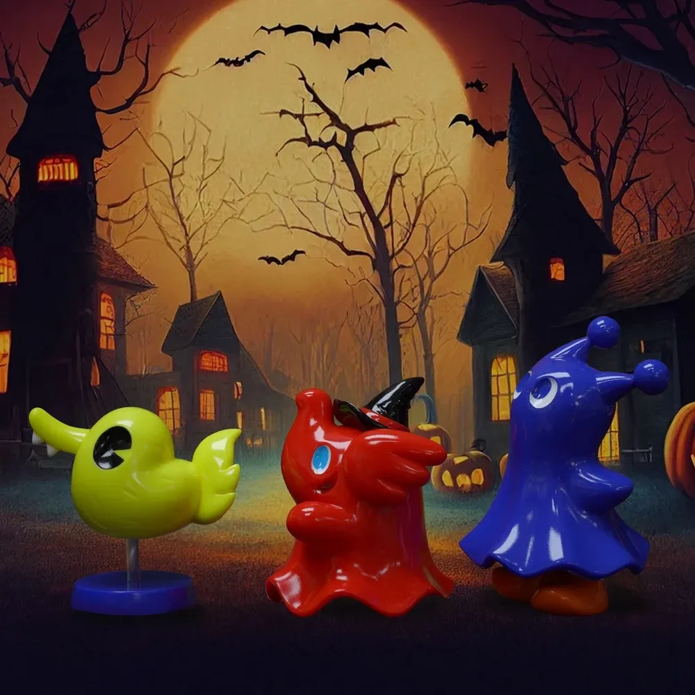 GREENIE & ELFIE  'HUNGRY GHOSTS'  LIMITED RESTOCK