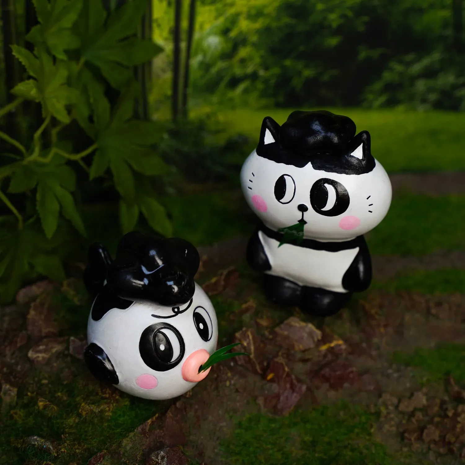 PANDA KIYO  AND KIN-CHAN