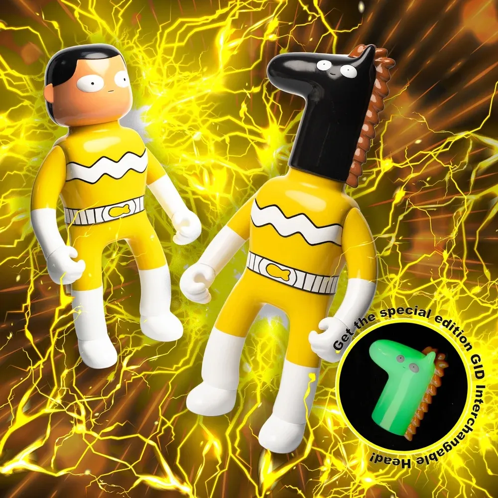 MR NOBODIES -  SENTAI HORSE  (YELLOW)