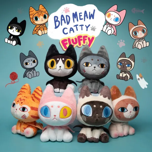 BADMEAW  CATTY  FLUFFY 